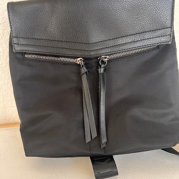 NWT Botkier New York Trigger Mini Black Nylon Backpack Black - Picture 4 of 8